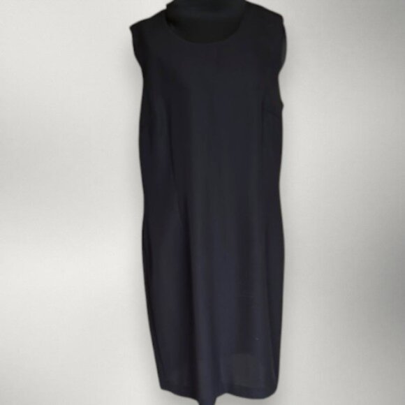 Vintage Fattaneh Bahari 2 Piece Black Blazer Dress Size 16 - Picture 8 of 15